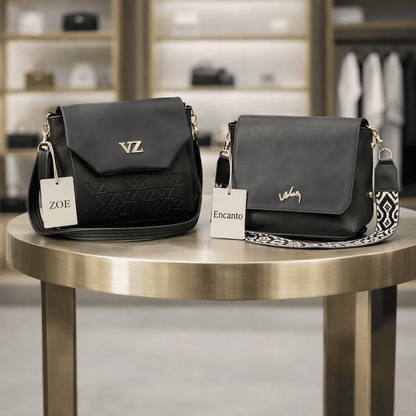 NUEVO Dúo Luxury: Bolso Zoe VZ + Bolso Encanto VZ de Regalo 🎁