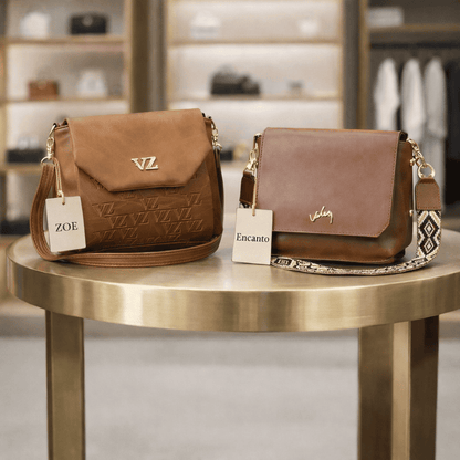 NUEVO Dúo Luxury: Bolso Zoe VZ + Bolso Encanto VZ de Regalo 🎁